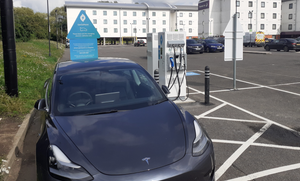 West Yorkshire has the highest number of rapid EV chargers
across any county