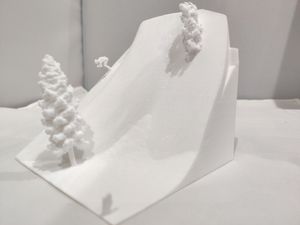 3M BIC 3D prints snow scenes for BBC Winter Olympics