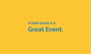 Strategies for organising a safe and secure event