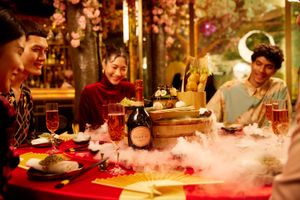 The Champagne Laurent-Perrier x The Ivy Asia Christmas experience