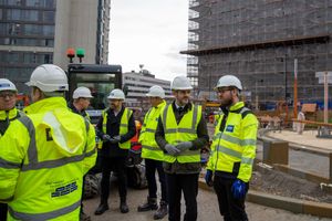 Mayor of South Yorkshire visits flagship Sheffield construction sites