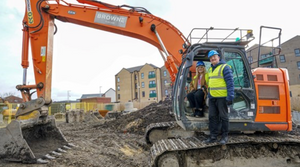 Building for a bright future as work starts on new council homes