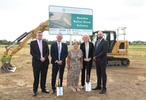 Construction begins on £45 million pound Howden Relief Road