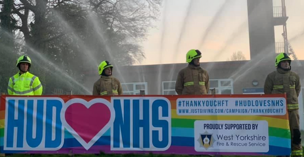 Meltham businesses, community groups and residents rally together to thank the NHS