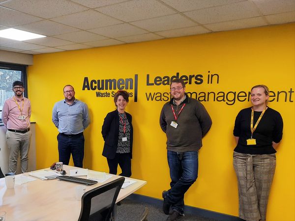 Acumen lead the way with cutting edge waste compliance technology from Dsposal