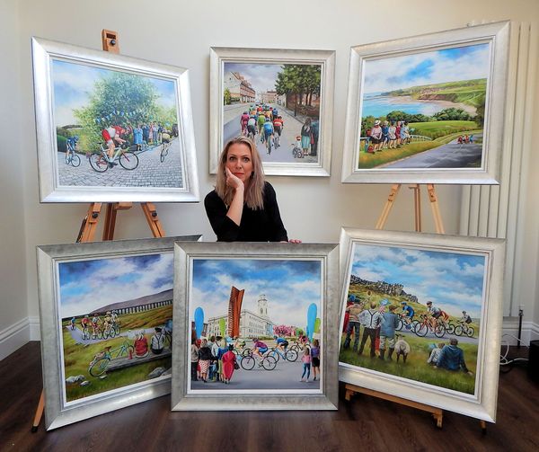 Tour de Yorkshire Art Launched