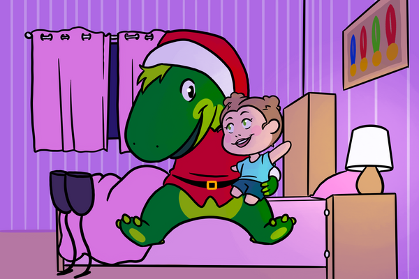 Brave seven-year-old girl who survived meningitis features in calming Christmas storybook