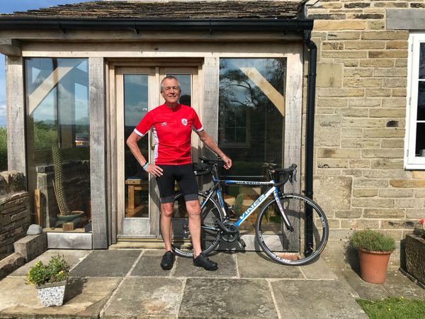 Trustee John's 1,000 mile fundraiser for Barnsley Hospice