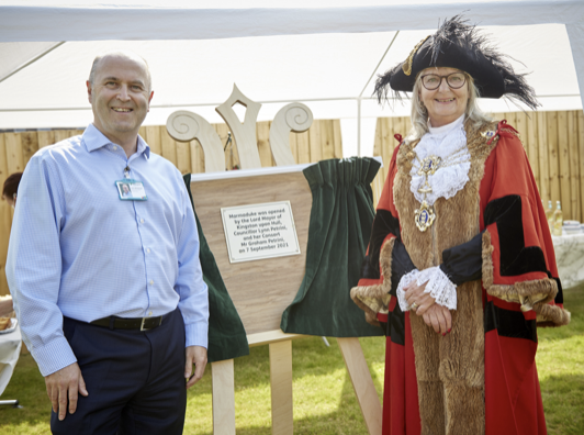 Councillor Lynn Petrini opens £2.9m specialist nursing home