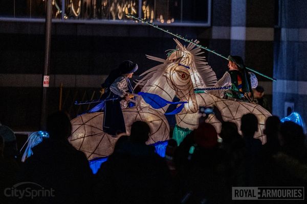 CitySprint sponsors The Royal Armouries’ Light Night 2021