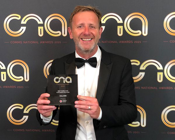 Cellhire wins Best Mobile/IoT Customer Solution award
