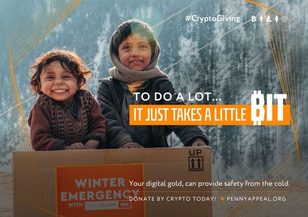 Penny Appeal announce Crypto Giving Tuesday appeal in aid of Pakistan Flood Victims