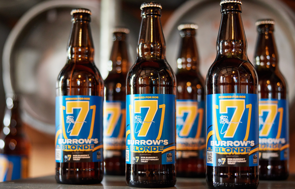 Beer brewed for Rob Burrow MBE becomes Brewery’s fastest ever selling bottle