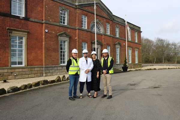 Work starts on site for the expansion of the £10m Leeds private hospital