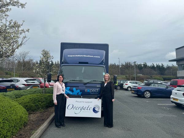 Expect Distribution chooses Overgate Hospice as charity for 2024