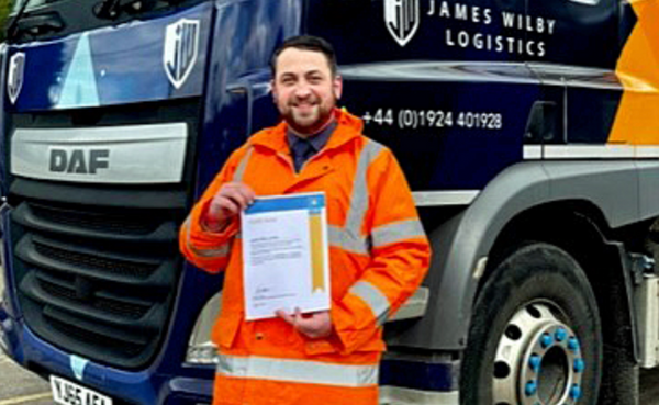 James Wilby Logistics lands coveted Fors Gold Accreditation
