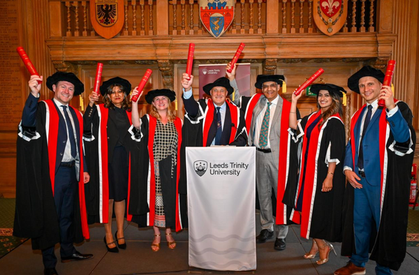 Honorary Fellowships awarded at Leeds Trinity University