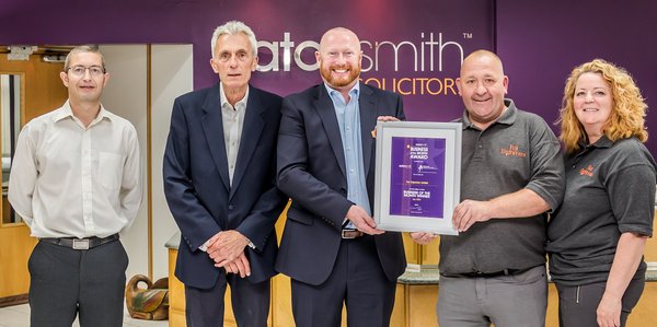 Fox Engravers win Eaton Smith's Business of the Month award