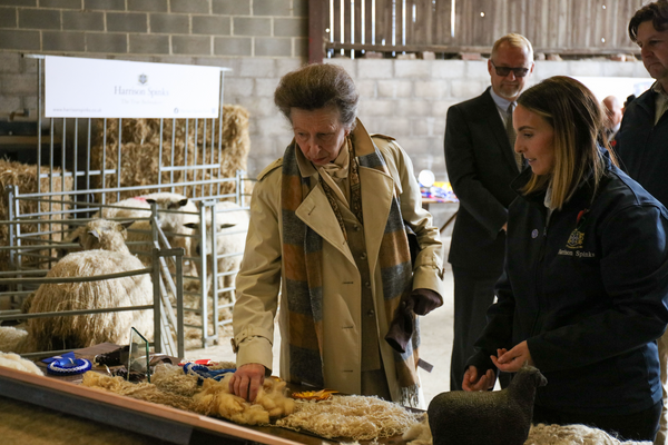 Her Royal Highness The Princess Royal visits Yorkshire farm and factory