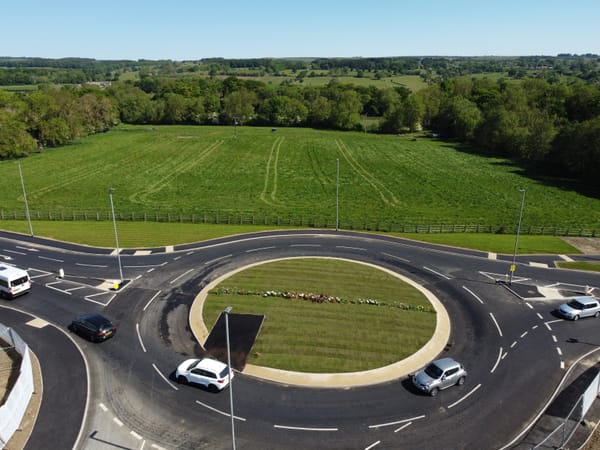 Developer delivers community infrastructure at development