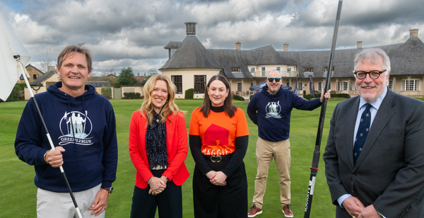 Atlantic rowers swap oars for golf clubs at £31,500 Yorkshire charity fundraiser