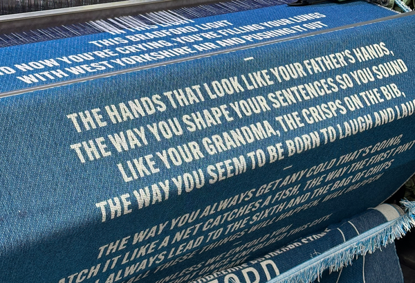 Heritage textile mill weaves bespoke tapestry for Born in Bradford birthday